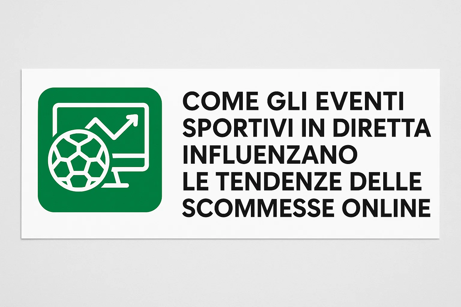 Come gli eventi sportivi in diretta influenzano le tendenze delle scommesse online